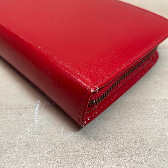 Griffon Leather Red Austrian Playing Cards w Holder Poker Bunco Stardust NuVue - Picture 4 of 7